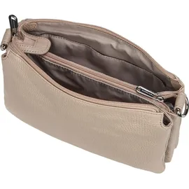 Mandarina Duck Mellow Leather Umhängetasche Warm Taupe
