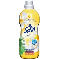 Sofin Weichspüler vegan Golden Island 0,81l für 45 Waschgänge - Mit Anti-Pilling-Effekt, immlisch weiche & duftende Wäsche