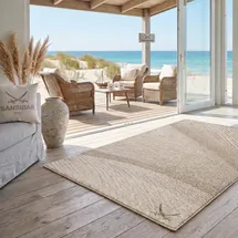 Sansibar Teppich Heide SA-038", beige multi 120x170 cm