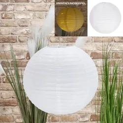 Lampion Papier PAPIER - weiß
