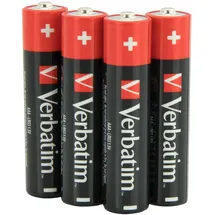 Verbatim Alkalibatterien AAA (4 St.)