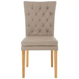 Home affaire Esszimmerstuhl Colorado BESTSELLER Polsterstuhl (Set, 4 St), Beine in eiche oder nussbaum. Im 2er, 4er oder 6er-Set braun