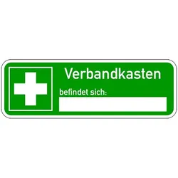 Rettungszeichen - Verbandkasten befindet sich