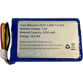 ABUS Secvest Ersatzakku 7,4 V/2500 mAh