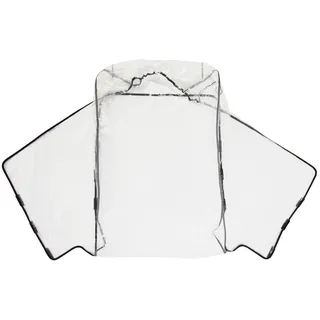 Hauck Regenverdeck Bike N Walk Duo, Transparent, Kunststoff, 64x67x100 cm, Baby on Tour, Kinderwagen, Kinderwagen-Zubehör