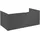 EMCO Waschtisch-Unterschrank 100,8 x 44 x 52,1 cm Schwarz