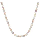 VALERO PEARLS Kette aus Sterling Silber mit Süßwasser-Zuchtperle in multicolor | Gr.: 45 cm