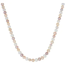 VALERO PEARLS Kette aus Sterling Silber mit Süßwasser-Zuchtperle in multicolor | Gr.: 45 cm