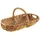 Kobolo Erntekorb Rattankorb Henkelkorb geflochtenes Rattan 35 x 58 x 0 cm braun