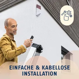 ABUS Smartvest Pro Funk-Sirene FUSG45000 Funk-Alarmanlagen-Erweiterung Funk-Sirene