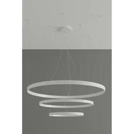 Sollux Lighting Pendellampe Deckenleuchte Wohnzimmerlampe LED Hängelampe Ring 150W 4000K D 110cm