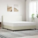 vidaXL Matratze Taschenfederkern Mittelfest 200x200 cm
