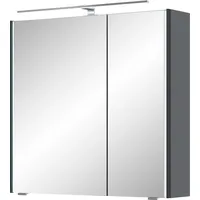 Saphir »Serie 7045 Badezimmer-Spiegelschrank inkl. LED-Beleuchtung, 2 Türen«, Badschrank