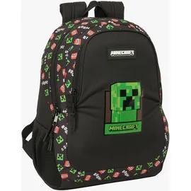 Safta Minecraft 23l Schwarz