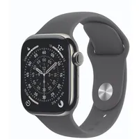 Apple Watch Series 11 GPS + Cellular 42mm Natural Titanium Milanese Loop natural S/M