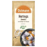 Ostmann Gewürze - Heringsgewürz | Gewürzmischung zum Einlegen von Heringen | 15 g im Beutel