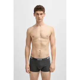 Boss Power Boxershorts 3 Einheiten Open Grey L