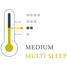 Häussling Select Dauneneinziehdecke medium 100 % Daune 135x200 cm