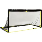 Bazooka Fußballtor Schwarz/Gelb 180 x 90 cm