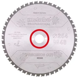 Metabo PrecisionCutProf 254x30, 48 WZ 5neg