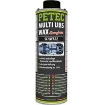 Petec Unterbodenschutz Wachs schwarz 1 l 2 St.