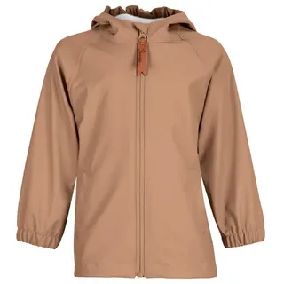 Sterntaler Regenjacke ungefüttert uni in mittleres braun | Gr.: 128