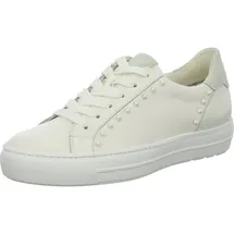 Paul Green Damen Plateau-Sneaker Weiß 40