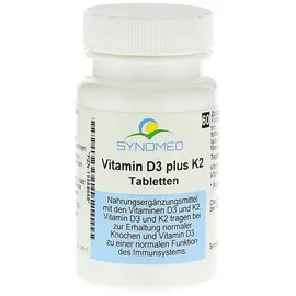 Synomed Vitamin D3 plus K2 Tabletten 60 St.