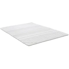sleezzz Basic Komfortschaumtopper 160 x 200 cm Weiß