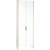 Tojo Mehrzweckschrank TOJO "flachmann", weiß, B:70cm H:198cm T:23cm, MDF, Schränke, Höhe 198 cm