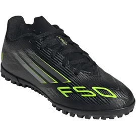 adidas F50 Club TF Kinder Core Black/Iron Met./Lucid Lemon 36