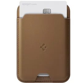 SPIGEN Wallet Valentinus MagSafe Handyhülle braun