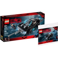 Lego Super Heroes Set - Batman Batmobile: Verfolgung des Pinguins 76181 + Polybag Mini-Batmobil 30455