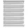 Lichtblick Duo Rollo / Doppelrollo Klemmfix 80 x 200 cm grau