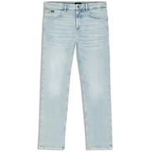 Boss Straight Fit Jeans aus Baumwoll-Mix Modell C-ogden Hellblau, 34/34