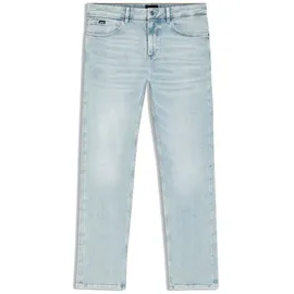 Boss Straight Fit Jeans aus Baumwoll-Mix Modell C-ogden Hellblau, 34/34