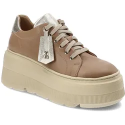 Braune Sneakers Libero Modische Damenschuhe, 40