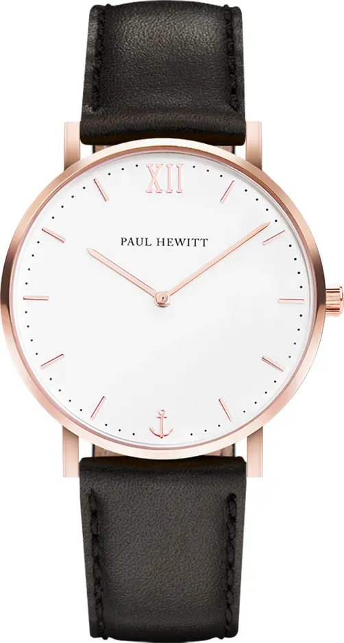 PAUL HEWITT - SAILOR - white sand roségold leder schwarz