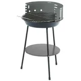 master grill & party Master Grill MG915 Gartengrill mit Unterem Regal Grill Holzkohlegrill 35cm Durchmesser BBQ