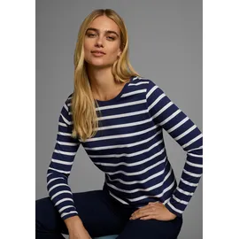 AJC Langarmshirt Blau M