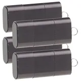 PEARL USB-Typ-C-Kartenleser: 4er-Set Mini-Cardreader & USB-Stick für microSD bis 128 GB, USB A & C (2in1-USB-Cardreader & USB-Sticks, microSD-Speicherkarten-Leser, Micro SD Adapter)