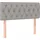 vidaXL Boxspringbett 100 x 200 cm Hellgrau