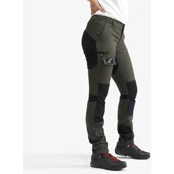 Nordwand Pants Damen Mossgrey, Größe:XS - Outdoorhose, Wanderhose & Trekkinghose - Grün
