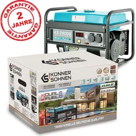 Könner & Söhnen LPG/Benzin-Generator Könner & Söhnen KS 2900G