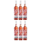 6 Flaschen Kirschgarten Rosè, Dornfelder a 0,75 L 12 % vol. Rose Wein