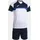 Joma Danubio III Kurzarm-set - White / Navy - 9-10 Jahre