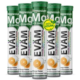 eväm Magnesium + Vitamin B Complex C Brausetabletten 20 St.