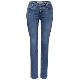 STREET ONE Jeans im Casual Fit Medium Blue Washed 31 - 31W / 30L