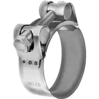 Riegler Gelenkbolzenschelle, Edelstahl 1.4301 (W4), 80 - 85 mm,