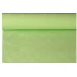Papstar Papiertischtuch mit Damastprägung 8 m x 1,2 m pastellgrün,